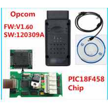 Nueva versión V1.60 para Opel OBD2 Opcom con Chip Pic18f458